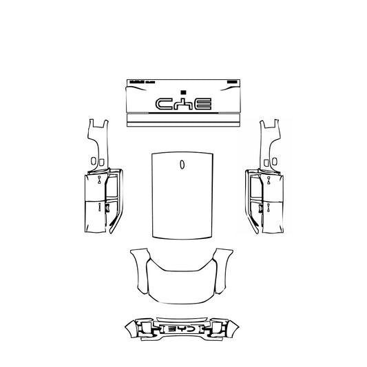 Pre-Cut PPF BYD Shark 2024 - PPF-Kits