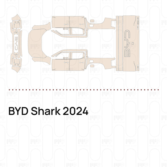 PPF precortado BYD Shark 2024