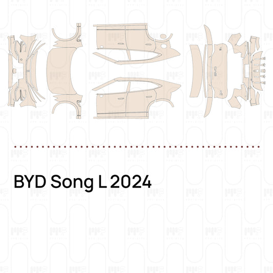 PPF precortado BYD Song L 2024