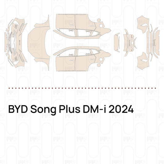 PPF precortado BYD Song Plus DM-i 2024