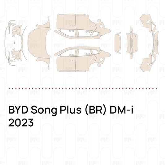 PPF precortado BYD Song Plus (BR) DM-i 2023