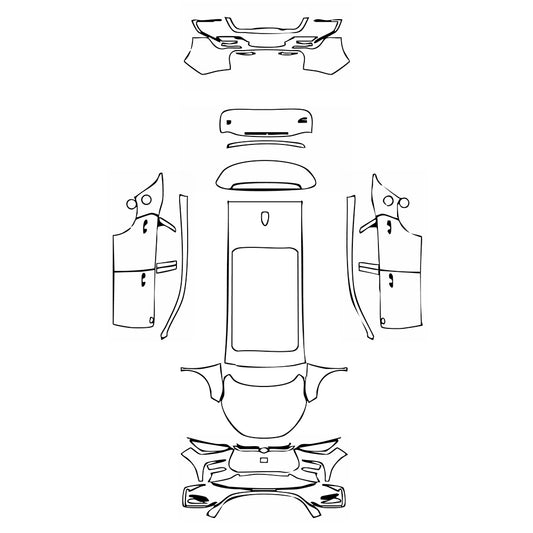 Pre-Cut PPF BYD Tang New Energy DM-i 2022 - PPF-Kits