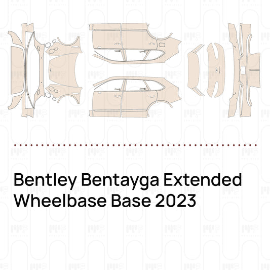Pre-Cut PPF Bentley Bentayga Extended Wheelbase Base 2023