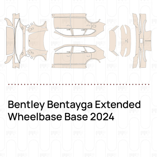 Pre-Cut PPF Bentley Bentayga Extended Wheelbase Base 2024