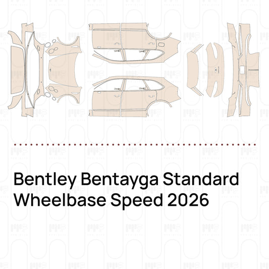 Pre-Cut PPF Bentley Bentayga Standard Wheelbase Speed 2026