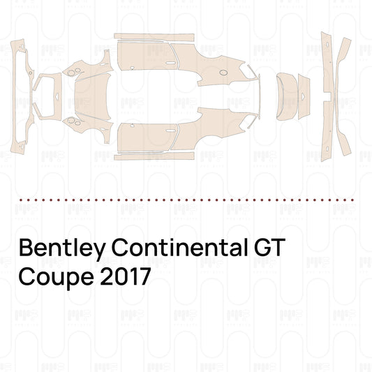 Pre-Cut PPF Bentley Continental GT Coupe 2017