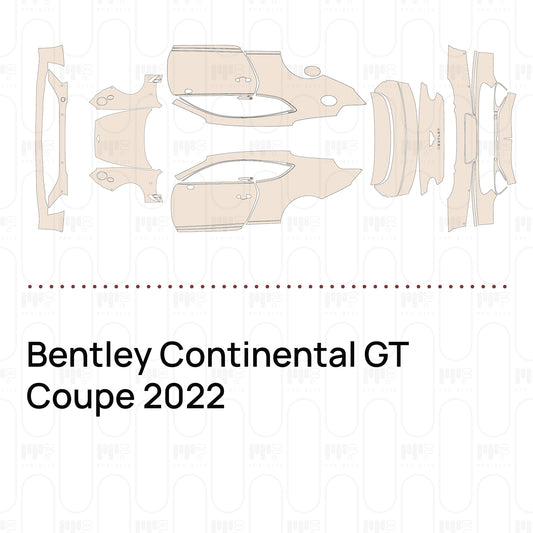 Pre-Cut PPF Bentley Continental GT Coupe 2022