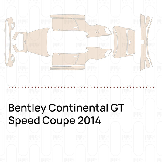 PPF precortado Bentley Continental GT Speed Coupe 2014