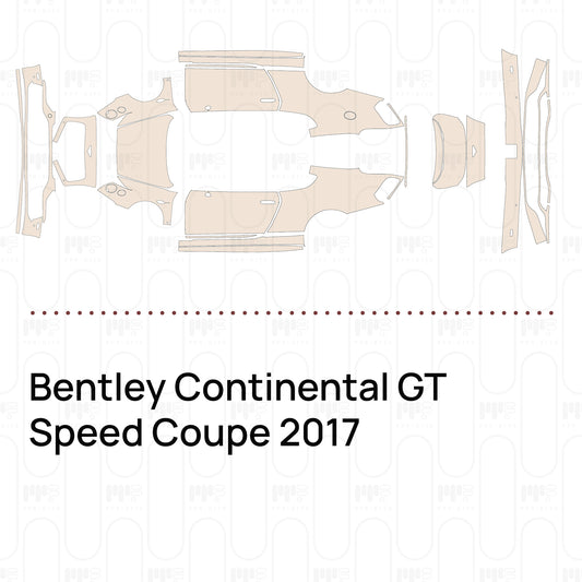 Pre-Cut PPF Bentley Continental GT Speed Coupe 2017
