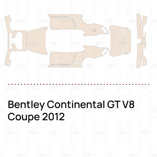 PPF precortado Bentley Continental GT V8 Coupe 2012