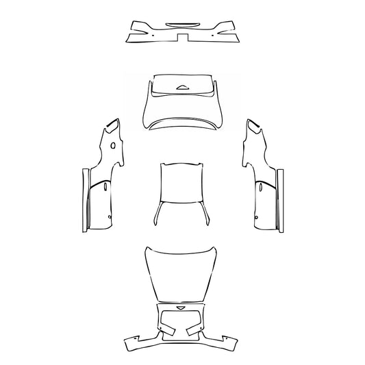 Pre-Cut PPF Bentley Continental GT V8 Coupe 2013 - PPF-Kits