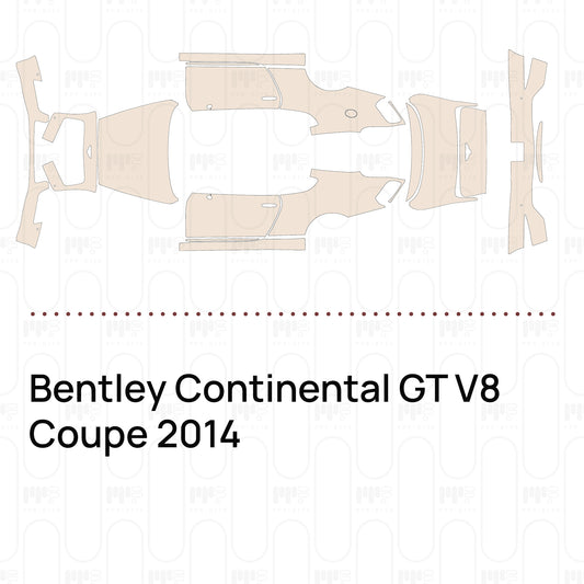 PPF precortado Bentley Continental GT V8 Coupe 2014