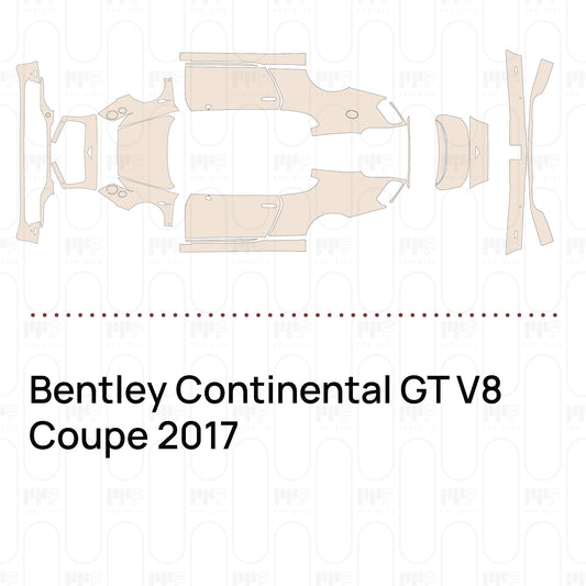 Pre-Cut PPF Bentley Continental GT V8 Coupe 2017