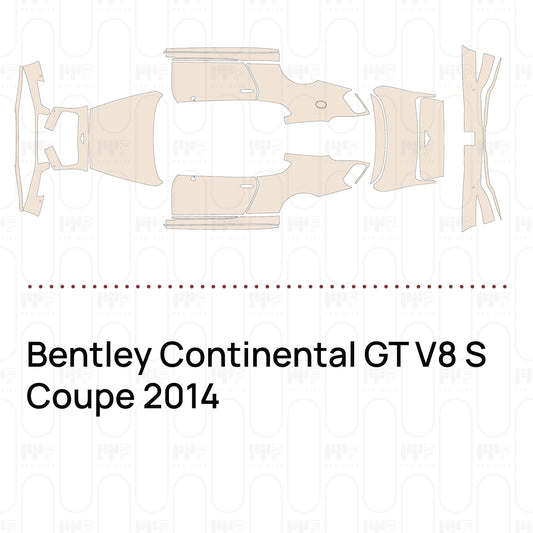 PPF precortado Bentley Continental GT V8 S Coupe 2014
