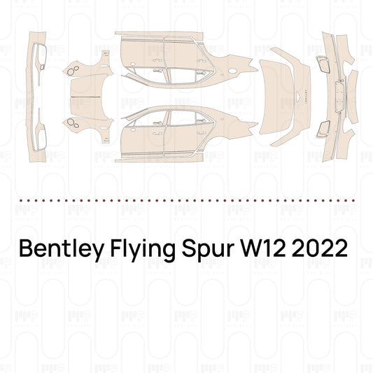 Pre-Cut PPF Bentley Flying Spur W12 2022