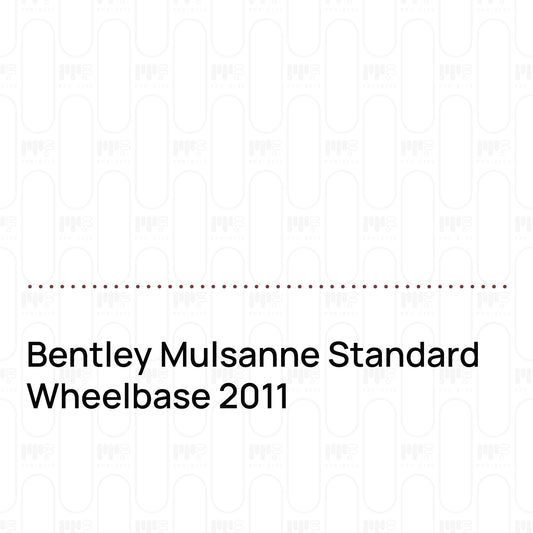 PPF precortado Bentley Mulsanne Standard Wheelbase 2011