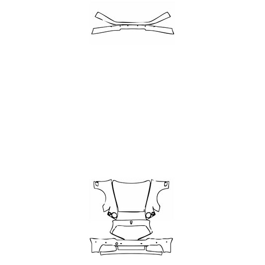 Pre-Cut PPF Bentley Mulsanne Standard Wheelbase 2018 - PPF-Kits