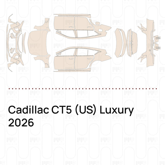 PPF precortado Cadillac CT5 (US) Luxury 2026