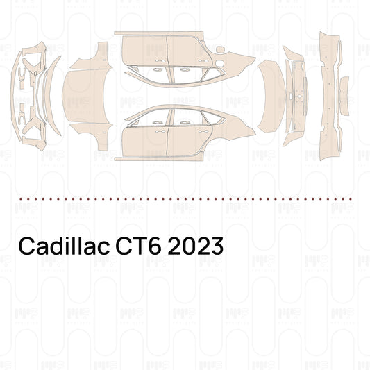 Pre-Cut PPF Cadillac CT6 2023