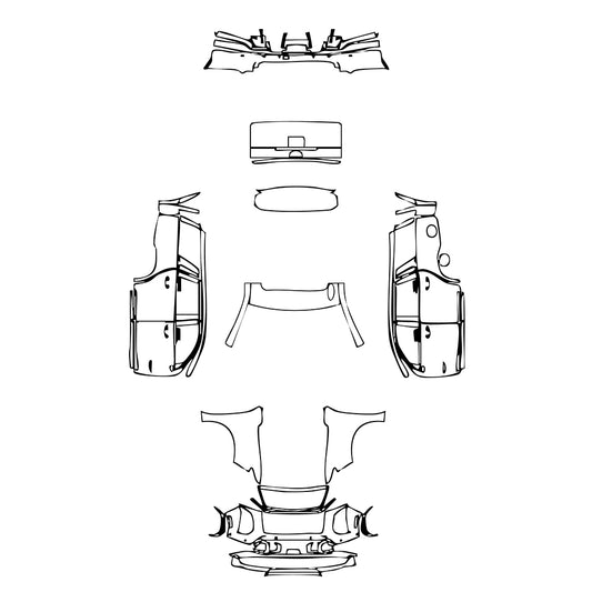Pre-Cut PPF Cadillac ESCALADE-V Standard Wheelbase 2025 - PPF-Kits