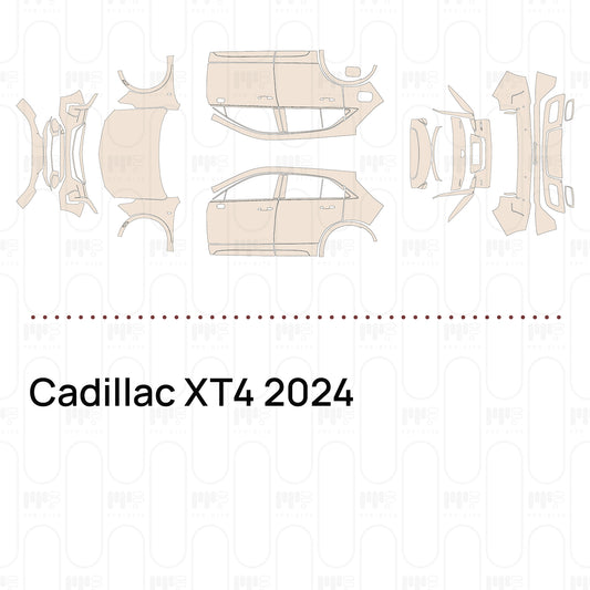 Pre-Cut PPF Cadillac XT4 2024