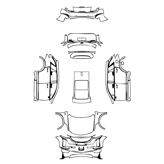 Pre-Cut PPF Cadillac XT5 2025 - PPF-Kits