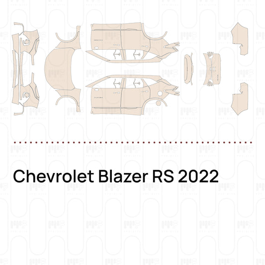 PPF precortado Chevrolet Blazer RS 2022