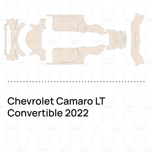 Pre-Cut PPF Chevrolet Camaro LT Convertible 2022