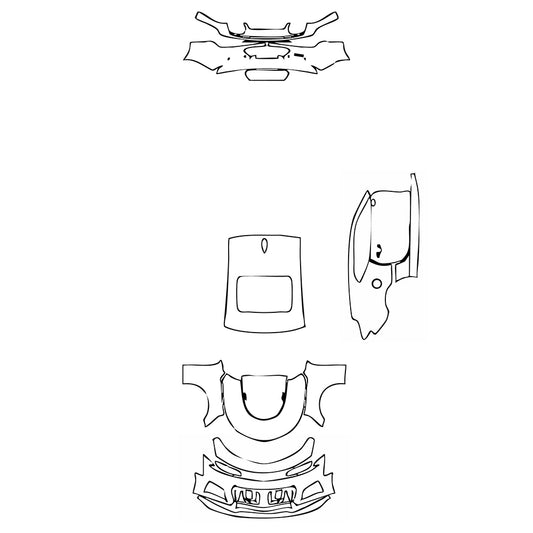 Pre-Cut PPF Chevrolet Camaro ZL1 Coupe 2018 - PPF-Kits