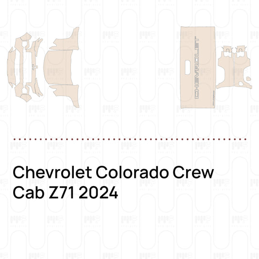 Pre-Cut PPF Chevrolet Colorado Crew Cab Z71 2024