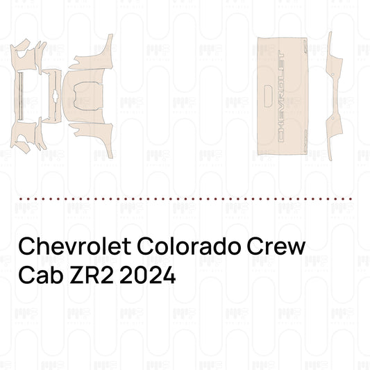 Pre-Cut PPF Chevrolet Colorado Crew Cab ZR2 2024