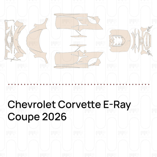 Pre-Cut PPF Chevrolet Corvette E-Ray Coupe 2026