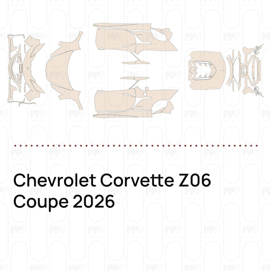 Pre-Cut PPF Chevrolet Corvette Z06 Coupe 2026