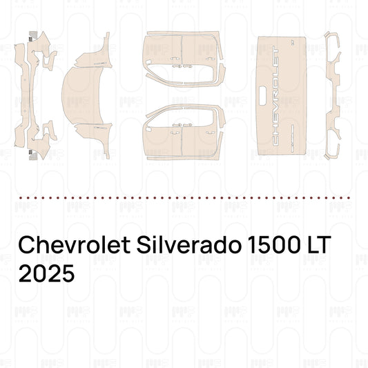 Pre-Cut PPF Chevrolet Silverado 1500 LT 2025