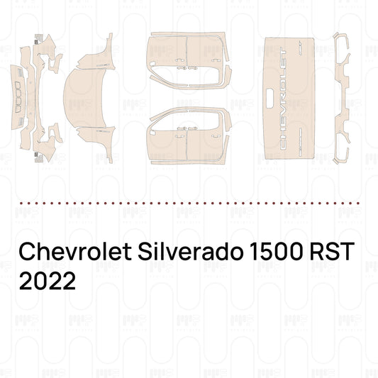 Pre-Cut PPF Chevrolet Silverado 1500 RST 2022
