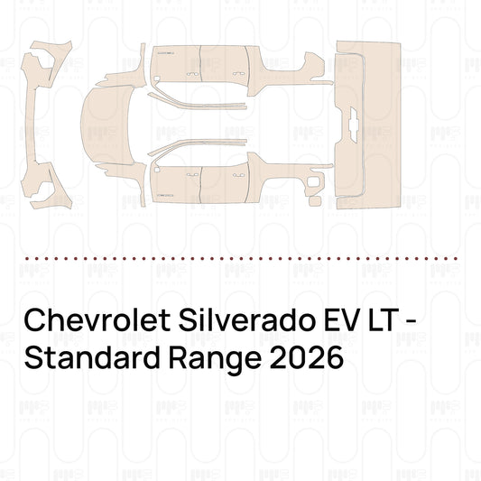 Pre-Cut PPF Chevrolet Silverado EV LT - Standard Range 2026