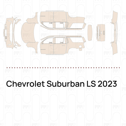 Pre-Cut PPF Chevrolet Suburban LS 2023