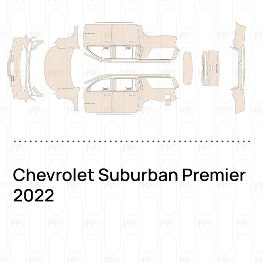 Pre-Cut PPF Chevrolet Suburban Premier 2022