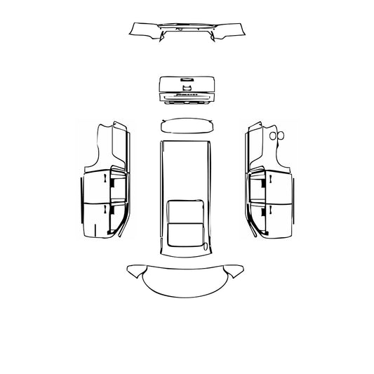 Pre-Cut PPF Chevrolet Suburban Z71 2023 - PPF-Kits