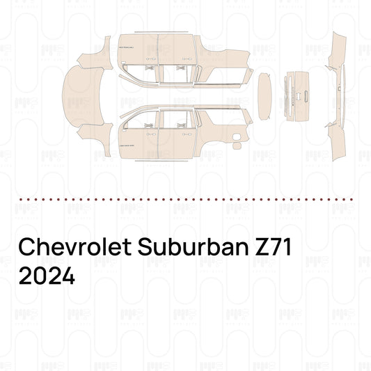 Pre-Cut PPF Chevrolet Suburban Z71 2024