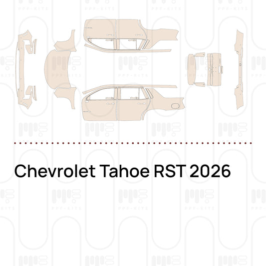 Chevrolet Tahoe RST 2026 – Pre-Cut PPF