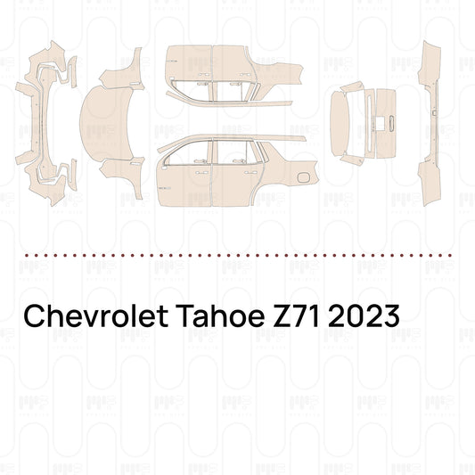 PPF precortado Chevrolet Tahoe Z71 2023