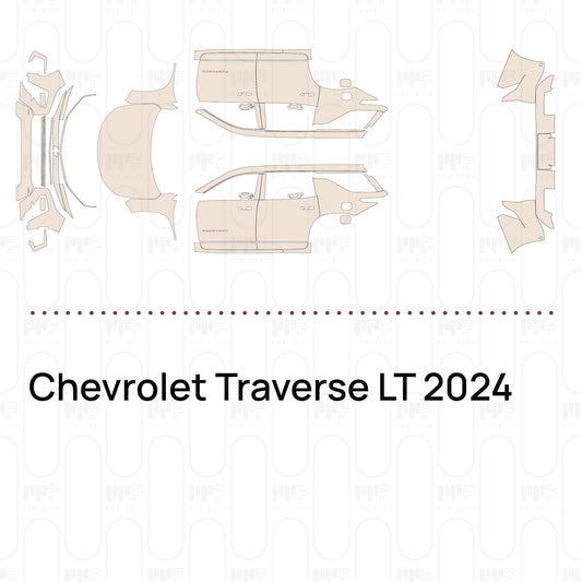 Pre-Cut PPF Chevrolet Traverse LT 2024