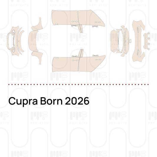 Cupra Born 2026 – Pre-Cut PPF