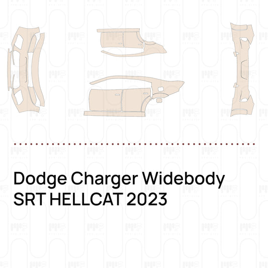 PPF precortado Dodge Charger Widebody SRT HELLCAT 2023