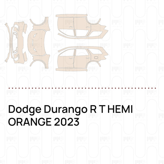 PPF precortado Dodge Durango R T HEMI ORANGE 2023