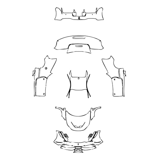 Pre-Cut PPF Ferrari 458 Speciale 2016 - PPF-Kits