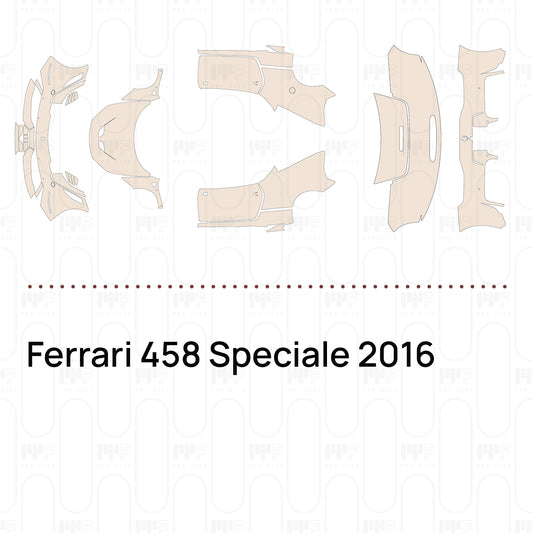 PPF precortado Ferrari 458 Speciale 2016