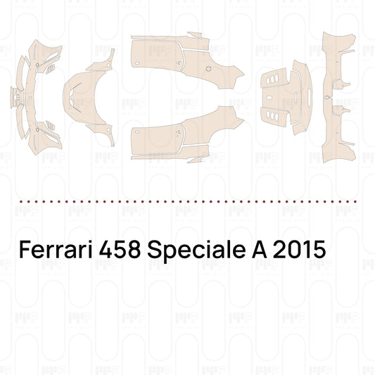 PPF precortado Ferrari 458 Speciale A 2015