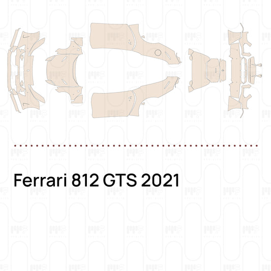PPF precortado Ferrari 812 GTS 2021